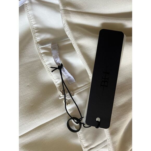 Black Halo NWT Madigan Off-the-Shoulder White Dress MSRP $345 Size 6 - Picture 8 of 8